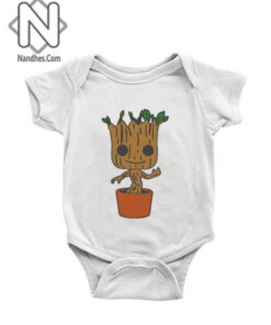 Baby Groot Baby Onesie