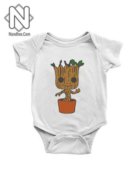 Baby Groot Baby Onesie