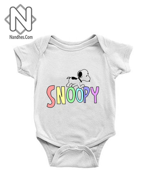 Snoopy Fun Baby Onesie