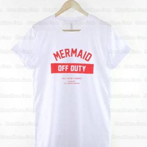 Mermaid Off Duty All New Fabric T Shirt