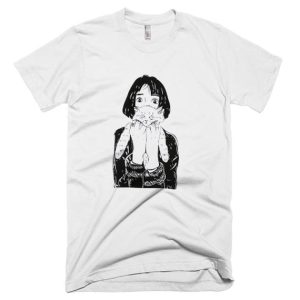 Girl With Cat T Shirt