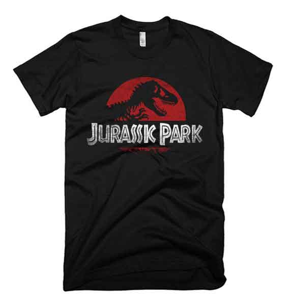 retro jurassic park shirt