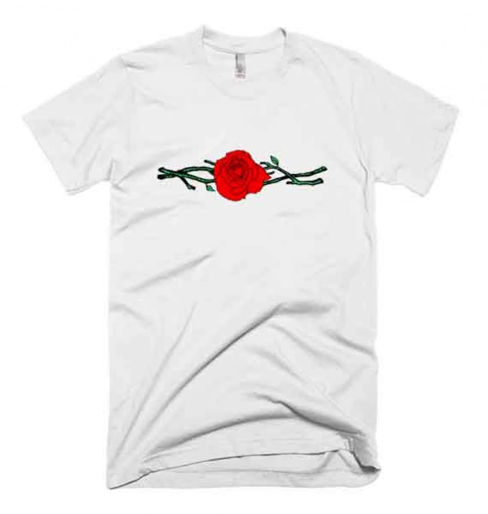 Twigs Rose T Shirt - Custom T Shirt Design - Nandhes.Com