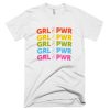 Girl Power Rainbow T Shirt