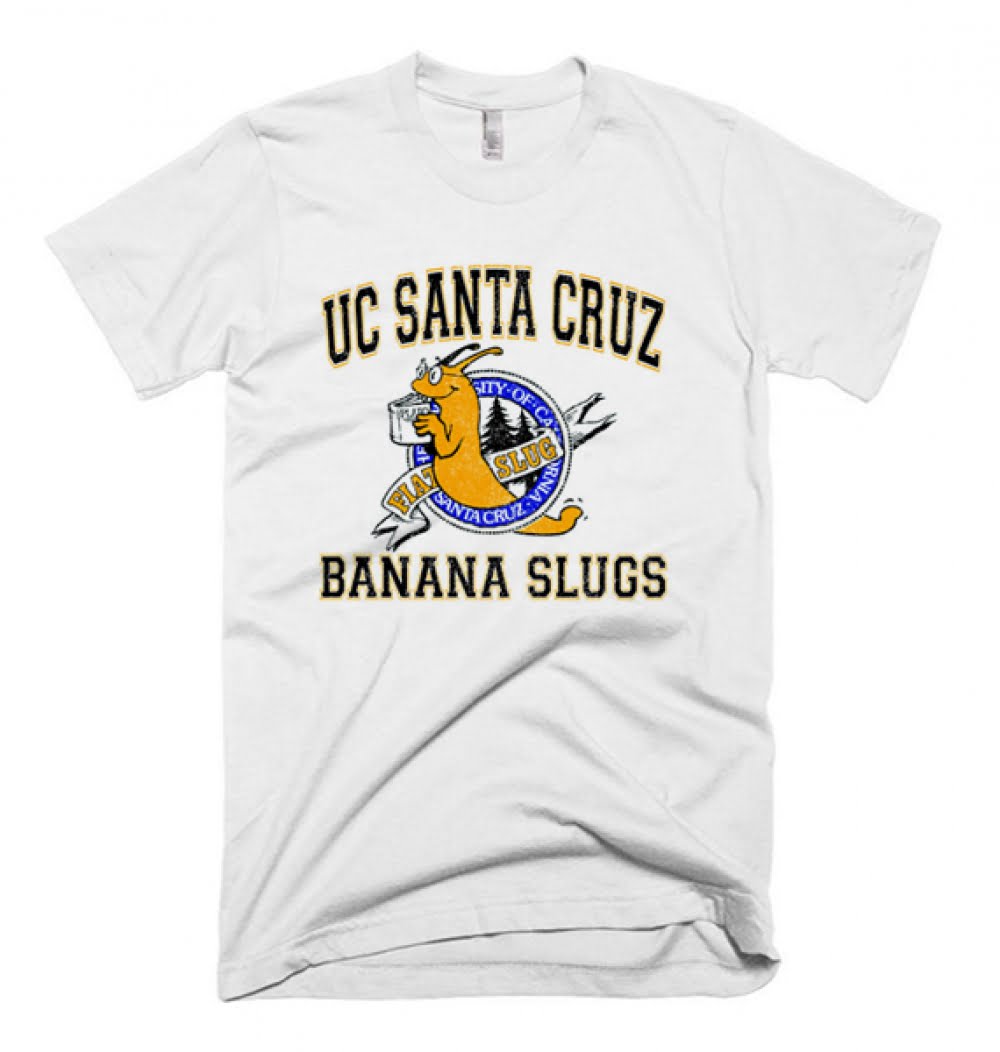 UC Santa Cruz Banana Slugs T Shirt - Cool T shirt Designs