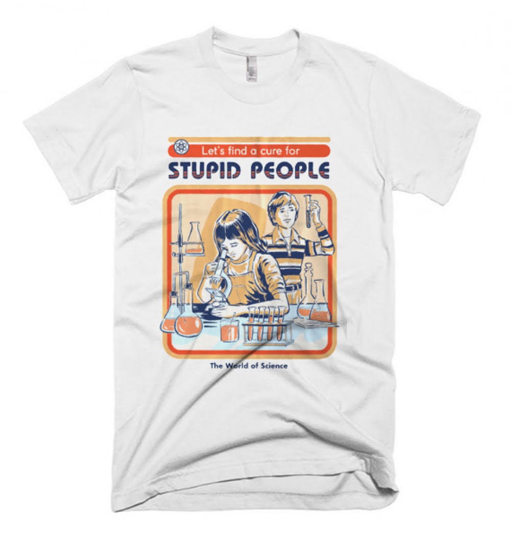 Cure For Stupid People T shirt - Cool T shirt Designs - Nandhes.Com