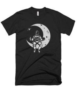 Astronaut Moon Space T Shirt