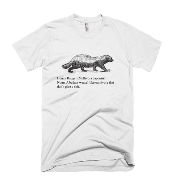 Honey Badger definition T Shirt