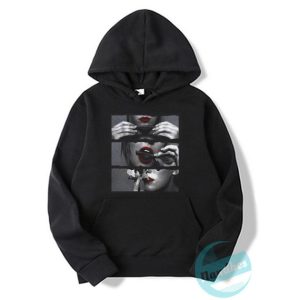 Hot Girl Rolling Blunt Hoodie