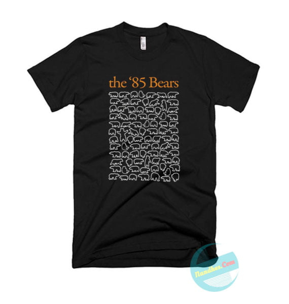 Unique 85 Chicago Bears T Shirt Cheap Custom T Shirt 