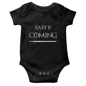 Baby Is Coming Baby Onesie