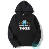 Happy Monster Young, Wild And Three Hoodie