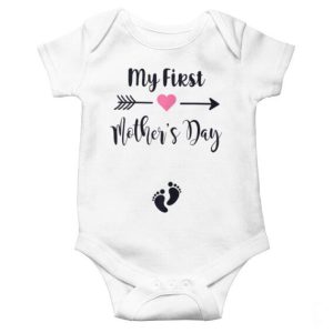 My First Mothers Day Baby Onesie