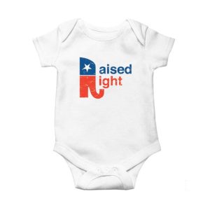 Raised Right Baby Onesie
