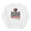 Conor Mcgregor Apologize Ufc Mma Notorious Sweatshirt