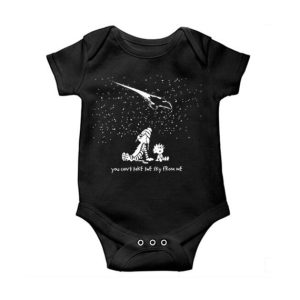 Firefly Stargazing Calvin And Hobbes Baby Onesie