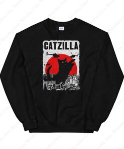 Catzilla City Attack Sweatshirt
