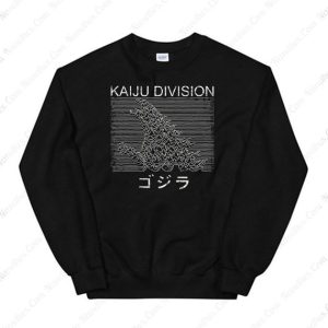 Hokusai Gojira And Kaiju Division Sweatshirt