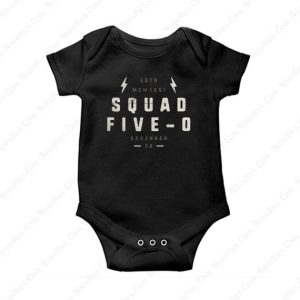 Squad Five O Baby Onesie