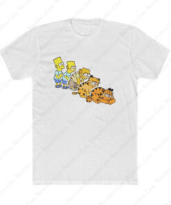 Bart Garfield T Shirt